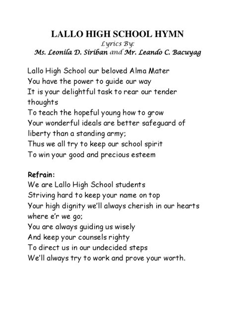 lallo hymn .